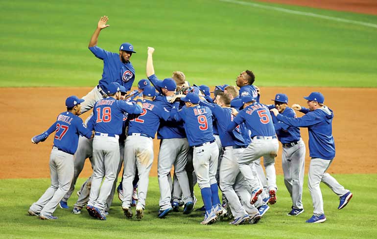 The Chicago Cubs just won their first World Series since 1908