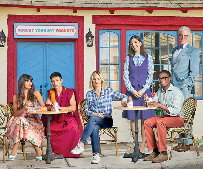 The good place hot sale now tv