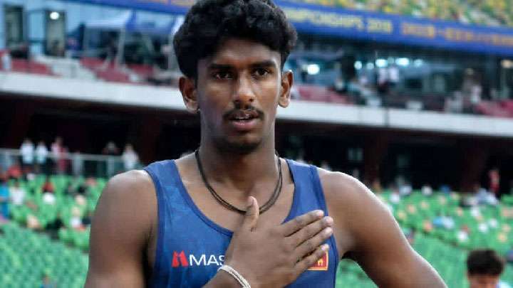 වසර 26 ක ශ්‍රී ලංකා වාර්තාවක්  බිදිමින් අකලංක රිදී පදක්කම දිනයි