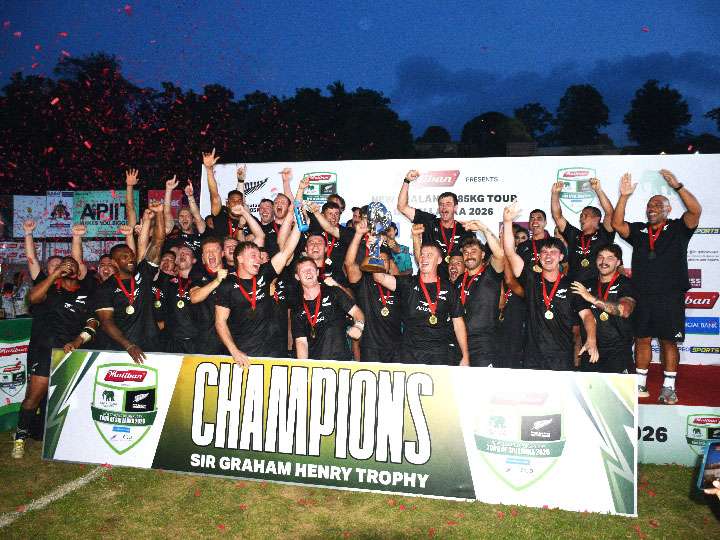 නවසීලන්තයට 25 - 10 ක ජයක්