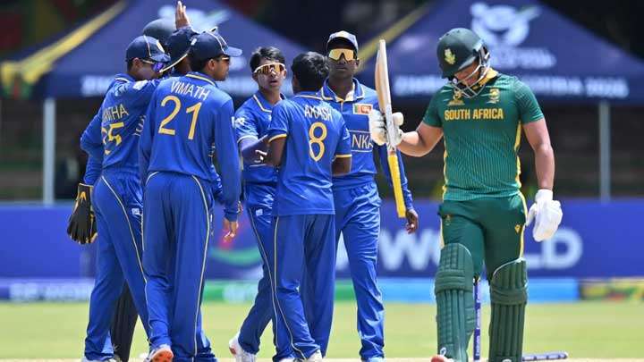 ශ්‍රී ලංකාවට කඩුලු 5 ක ජයක්