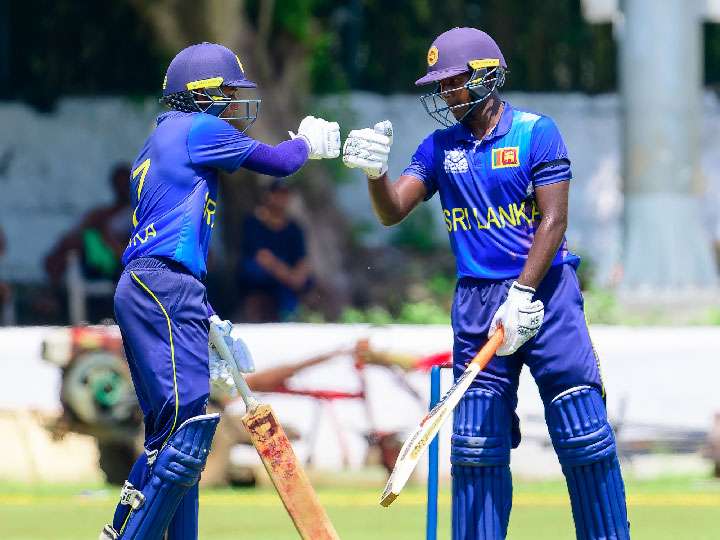 පළමු පුහුණු තරගයෙන් ශ්‍රී ලංකාවට ජය