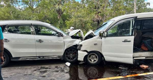 මරදන්කඩවල අනතුරින් අටක් රෝහලට