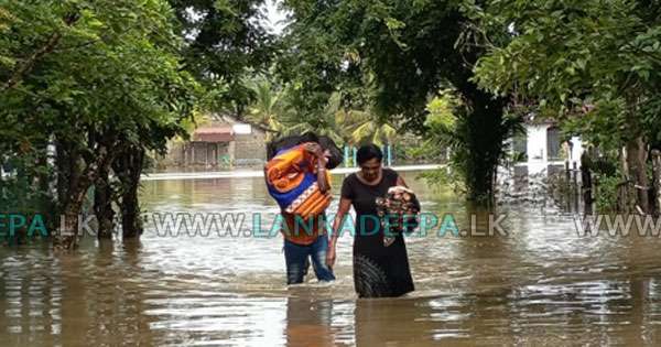 මහ වැස්සෙන් පුත්තලම යට වෙයි
