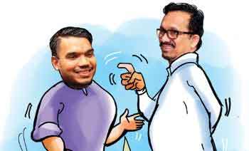 විජයදාසගේ සුවදුක් බලන්න ගිය රනිල් කිව්වදේ