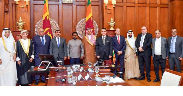 අරාබි තානාපතිවරුන්ගේ කවුන්සිලය ජනපති හමුවෙයි