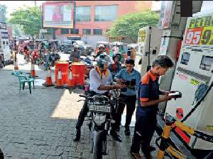 තෙල් මිලේ ආර්ථික පීඩනය