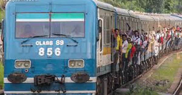 බදාදා දුම්රිය ධාවනය ඉරිදාට සමානයි