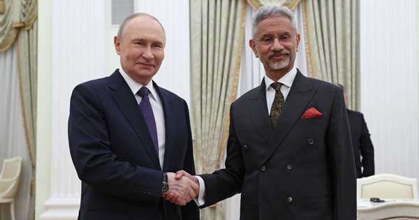 ඉන්දීය විදෙස් ඇමැති රුසියන් ජනපති හමුවක්