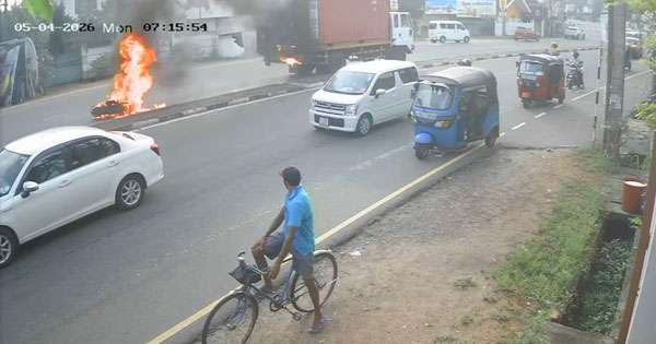 රියැදුරාගේ ක්‍රියාවෙන් මහා විනාශයක් වැළකේ