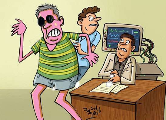 පාටට ගරන්න ගිහින් සුද්දාගෙන් අපූරු පාඩමක්
