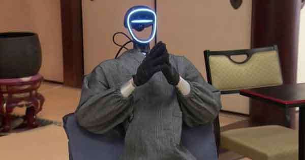 ජපන් පන්සල්වලට රොබෝ භික්ෂුවක්