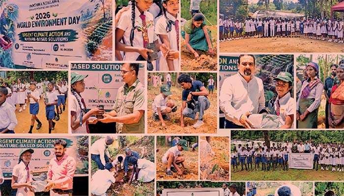 Bogawantalawa Tea Estates ලෝක පරිසර දිනය වෙනුවෙන්  වැඩසටහන් මාලාවක් ක්‍රියාවට නංවයි