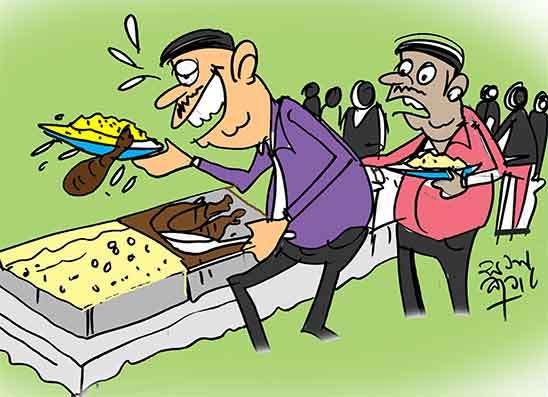 තරු හෝටලයෙන්  “පරිප්පු’’ කා පටි රෝල්