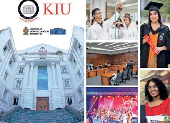 KIU සරසවිය උසස් අධ්‍යාපන අමාත්‍යංශයේ කාලාන්තර ආයතනික සමාලෝචනයේදී ඉහළම සමස්ත ලකුණු ප්‍රතිශතය වාර්තා කරයි