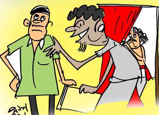 තැන හොයන්න ගිහින්  අංජනමේ බල බිඳිලා