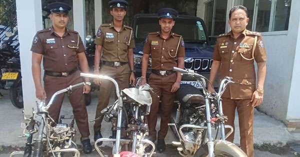 යතුරු පැදි හොරෙක් කඩවතින් මාට්ටු