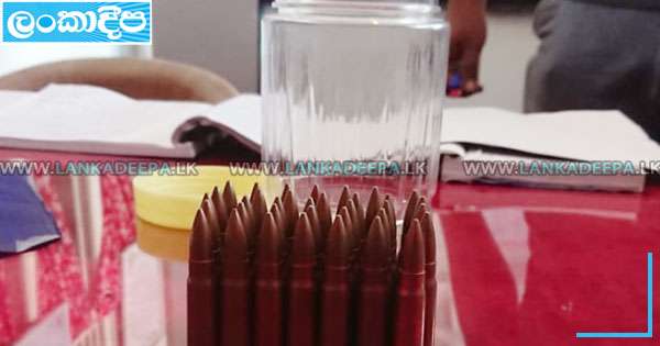 ගුවන් හමුදා කෝප්‍රල්ගේ නිවසේ ටී 56 ජීව පතුරොම්