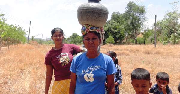 ලෙහෙඩීයන්ගල පවුල් 500ක් දැඩි පිපාසයෙන්