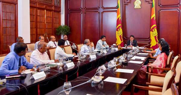 ආපදා වලට මූණ දෙන්න පෙරහුරු වැඩමුළු තියන්න යයි