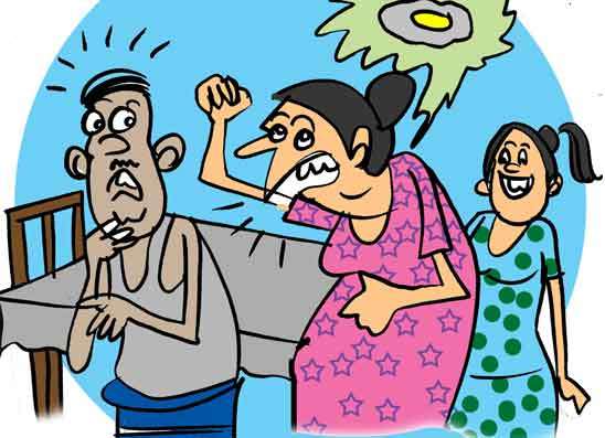 තාත්තගේ ඔම්ලට්  එකෙන් දූගේ පටිරෝල්