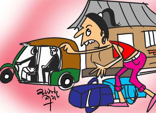 බොරුව අතේ පත්තු වී  හිස් අතින් ගිහින්