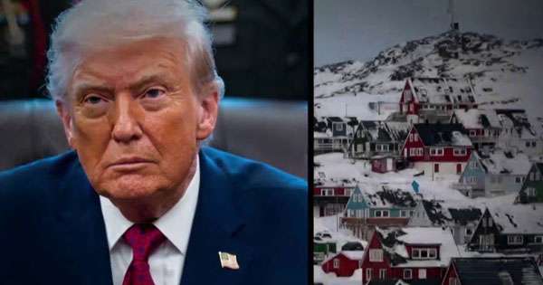 ට්‍රම්ප් ග්‍රීන්ලන්තය දෙසට