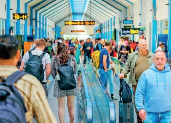 ඉතිහාසයේ වැඩිම ගුවන් මගී හැසිරවීම ජනවාරියේදී