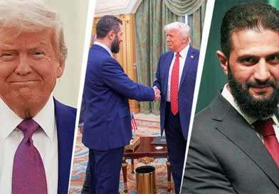 අල් ෂරා - ට්‍රම්ප් ඓතිහාසික හමුව අද