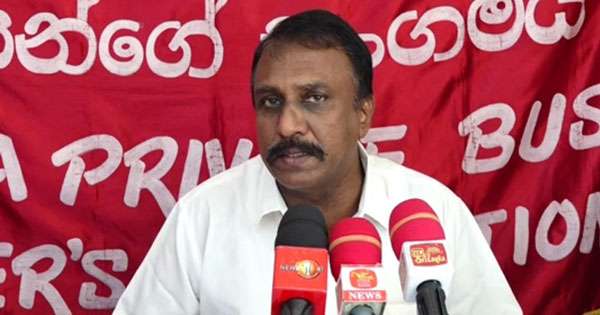 පෞද්ගලික බස් ගමන්වාර සීමා කරන්නැයි බස් සංගම් ඉල්ලයි