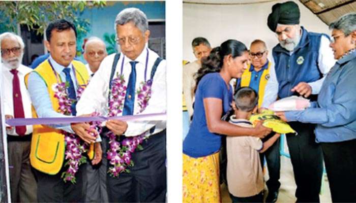 දිට්වාවෙන් පීඩාවට පත් ජන ජීවිත යළි ගොඩනැගීමට සිංහ සමාජයේ අඛණ්ඩ සහාය