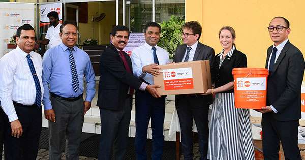 ඇමරිකා ඩොලර් 250641 මානුෂීය  ආධාර තොගයක් ලංකාවට