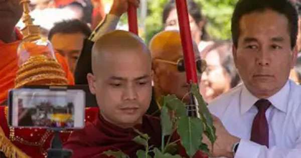 ශ්‍රී මහා බෝධී අංකුරය ටෙක්සාස් විපස්සනා භාවනා මධ්‍යස්ථානයට