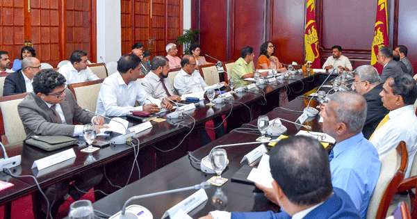 ව්‍යසන කළමනාකරණ ජාතික සභාව රැස්වෙයි
