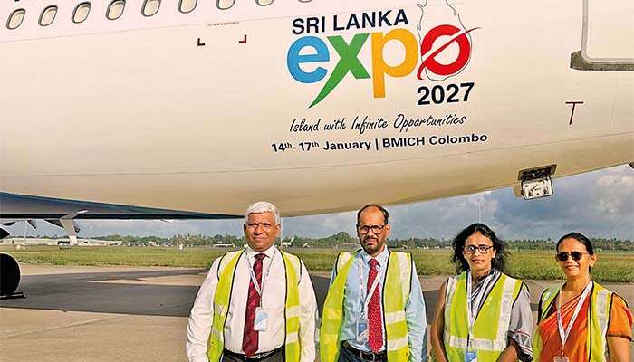 ශ්‍රී ලංකා එක්ස්පෝ 2027 ප්‍රවර්ධනයට EDB සමග ශ්‍රී ලංකන් අත්වැල් බැඳගනී