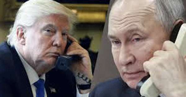 පුටින්ගෙන් - ට්‍රම්ප්ට දුරකතන ඇමැතුමක්