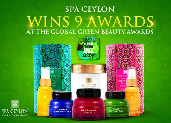 Spa Ceylon, 2024 Green Beauty Awards හීදී සම්මාන 9ක් දිනා ගනී!