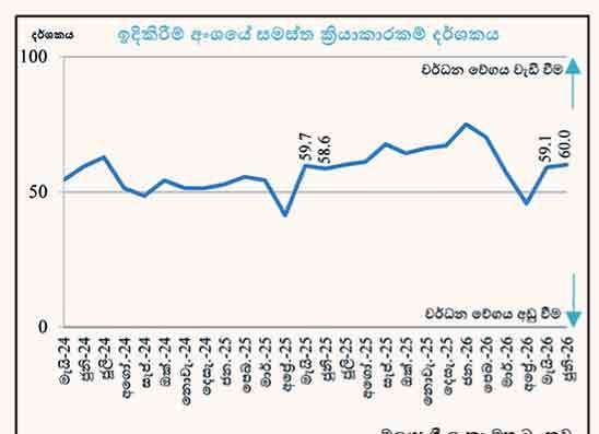 ජුනි මාසයේදී ඉදිකිරීම් කටයුතු  ඉහළ ගිහින්