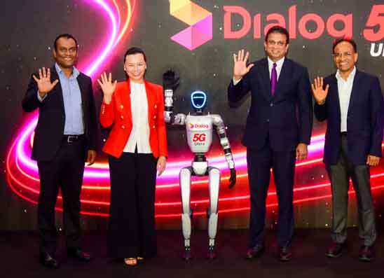ඩයලොග්, සිය පාරිභෝගිකයින් ලක්ෂ 15 කට අධික පිරිසක් හා යා වෙමින් ශ්‍රී ලංකාවේ විශාලතම 5G ජාලය දියත් කරයි