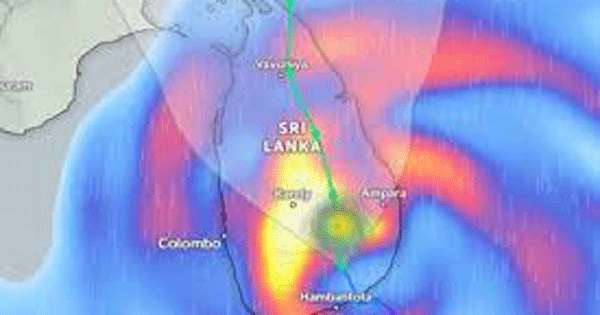 ’’දිට්වා’’ අද උතුරට දුවයි