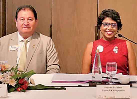 ජාත්‍යන්තර සිංහ සමාජ පදනම ලෝක ආහාර වැඩපිළිවෙළ එක්ව ලංකාවේ ආහාර සුරක්ෂිතතාව ශක්තිමත් කිරීමේ ගමනක