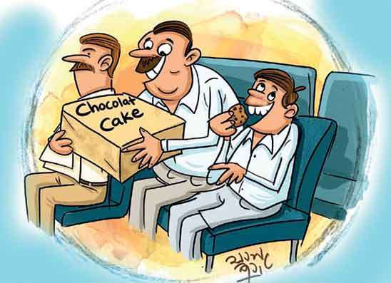 කේක් හුටපටෙන් මඟු‍ලත් හබක්