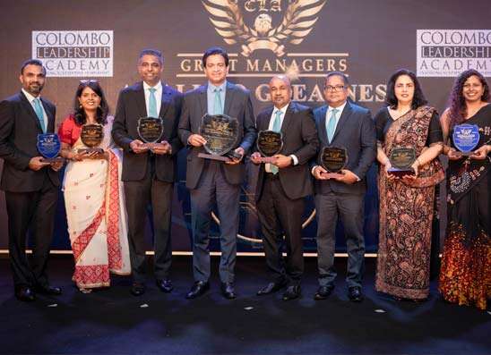 ශ්‍රී ලංකා ඉන්ෂුවරන්ස් ලයිෆ් ‘Great Managers’ සම්මාන උළෙලේ ගෞරවාදරයට පාත්‍ර වෙමින්, එවැනි  පිළිගැනීමක් ලබන ප්‍රථම රාජ්‍ය ආයතනය ලෙස ඉතිහාසගත වේ