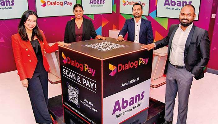 Dialog Pay සමගින් ඩිජිටල් ගනුදෙනුවලට Abans එක්වෙයි