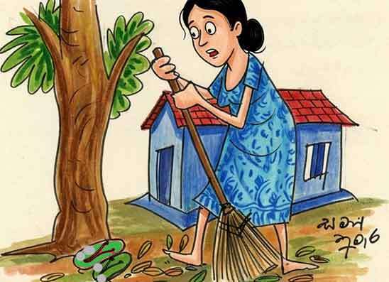 භූතයා සෙරෙප්පු  කුට්ටමෙන් අහුවෙලා