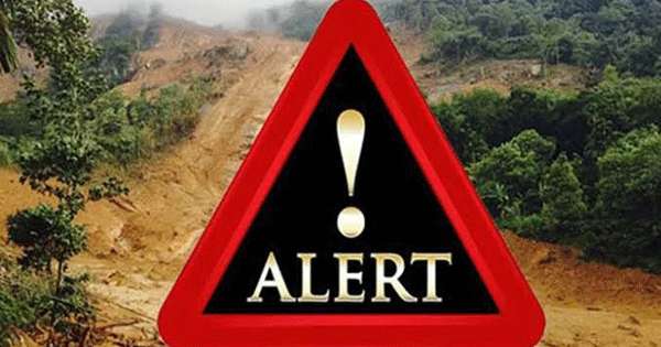 දිස්ත්‍රික්ක නවයකට නාය අවදානම්