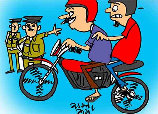 උදවු කරන්න ගිහින් පොලිස් කූඩුවේ