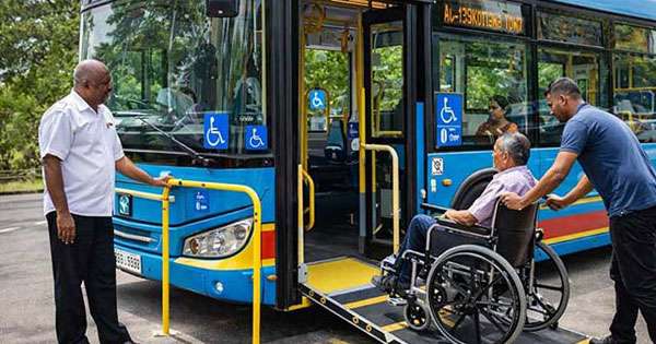 විශේෂ අවශ්‍යතා අයට වෙනම බස් සේවයක්