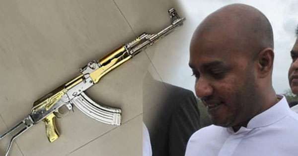 රන් ආලේපිත ගිනි අවියට, හිටපු ඇමැති දුමින්දට අධි චෝදනා
