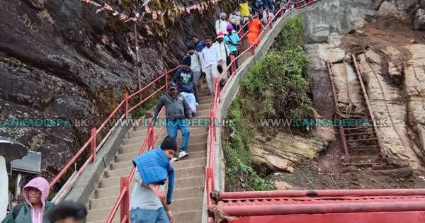 ‘ශ්‍රී පාදය කරුණා කිරිමට අවදානමක් නෑ‘